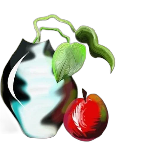 food, mask, bottle, 3d render transparent PNG cut-out