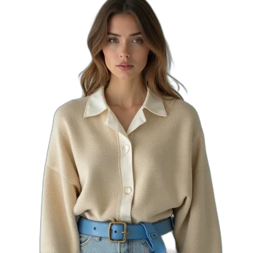 jacket, earth tones, pastel, blue transparent PNG cut-out