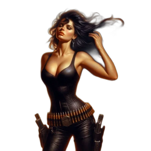 weapon, comic book art, concept art, fantasy art transparent PNG cut-out