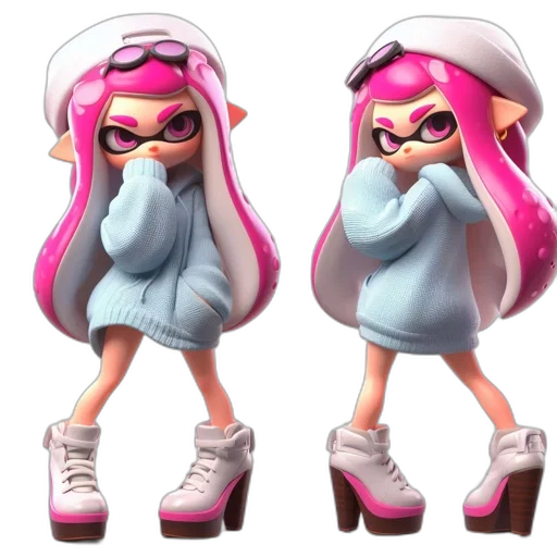 dress, jacket, weapon, concept art transparent PNG cut-out