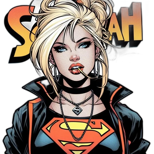 comic book art, cartoon, concept art, cyberpunk transparent PNG cut-out