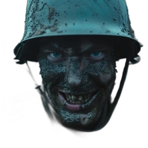 face, hat, mask, weapon transparent PNG cut-out