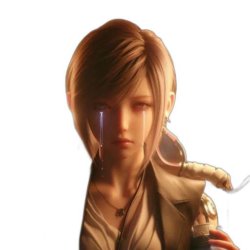 staff, face, weapon, jacket transparent PNG cut-out
