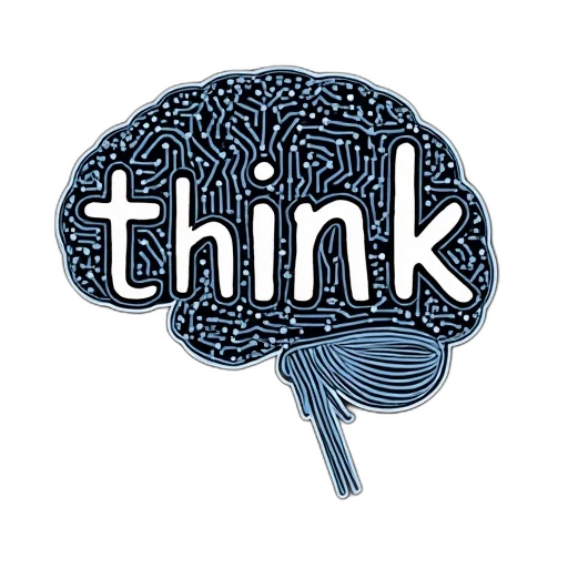 think, brain, shirt, words transparent PNG cut-out