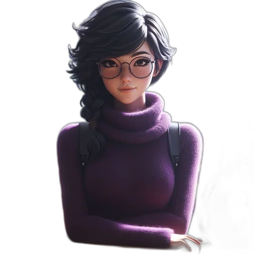 robot, dress, staff, face transparent PNG cut-out