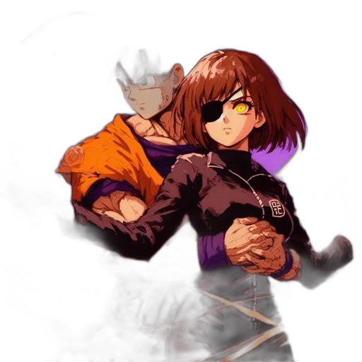 weapon, jacket, staff, sword transparent PNG cut-out