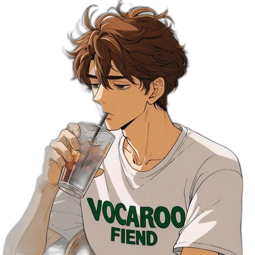 bottle, food, vaporwave, cartoon transparent PNG cut-out