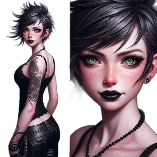 fantasy art, concept art, photorealistic, comic book art transparent PNG cut-out