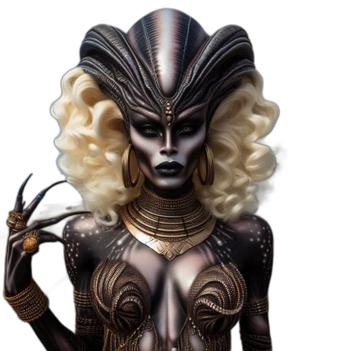 mask, creature, jewelry, fantasy art transparent PNG cut-out