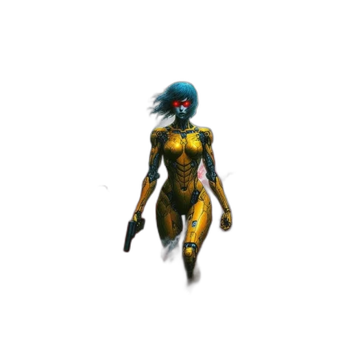robot, creature, mask, jewelry transparent PNG cut-out