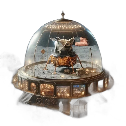 furniture, robot, concept art, fantasy art transparent PNG cut-out