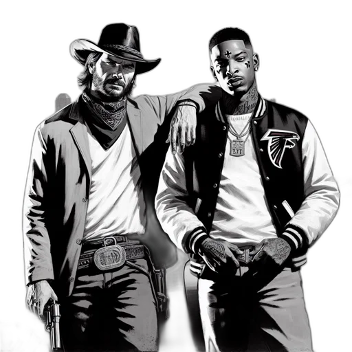 jacket, comic book art, concept art, cartoon transparent PNG cut-out