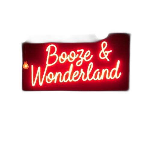 neon lights, neon, sign, says transparent PNG cut-out