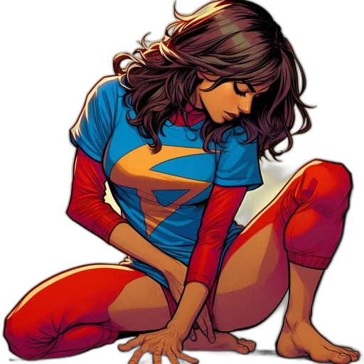 comic book art, concept art, cartoon, neon transparent PNG cut-out