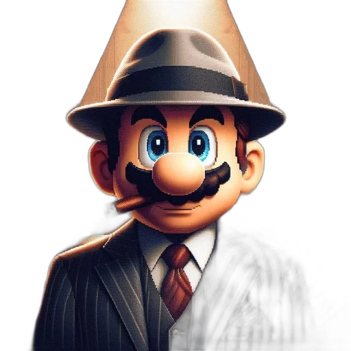 hat, mask, face, staff transparent PNG cut-out