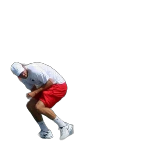 shoes, tennis, player, red transparent PNG cut-out