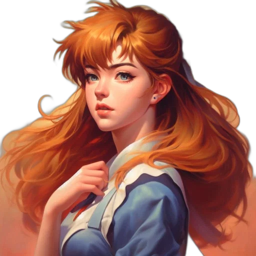 face, crown, oil painting, fantasy art transparent PNG cut-out