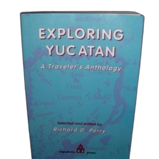 book, titled, exploring, yucatan transparent PNG cut-out