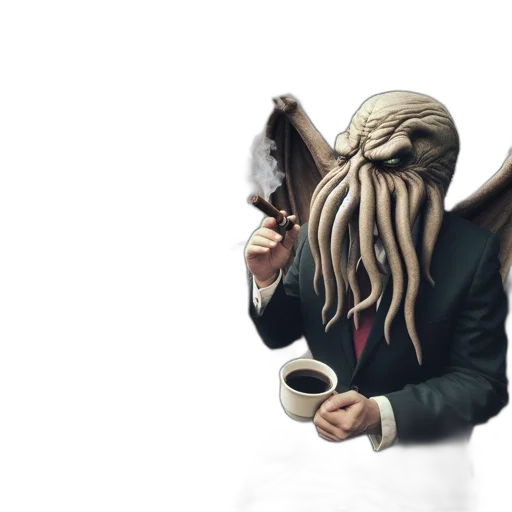 hair, mask, creature, animal transparent PNG cut-out