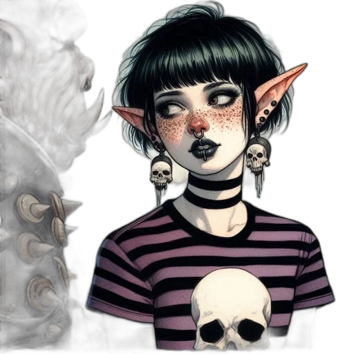 mask, face, fantasy art, concept art transparent PNG cut-out