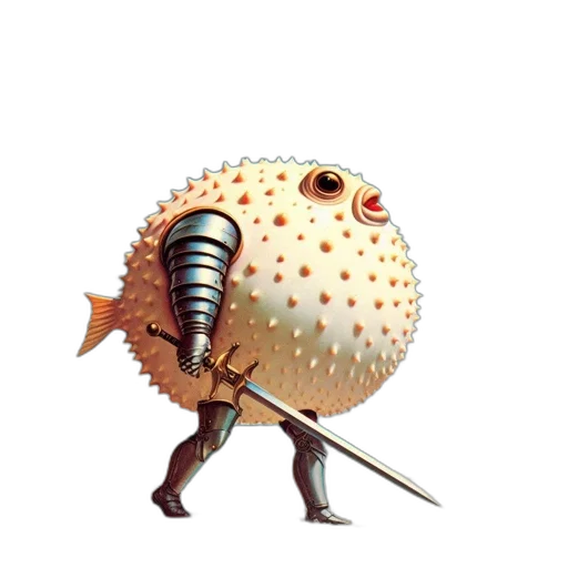 creature, robot, animal, staff transparent PNG cut-out