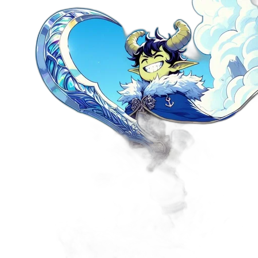 dragon, staff, crown, weapon transparent PNG cut-out