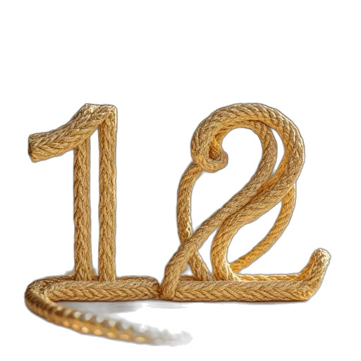 jewelry, crown, 3d render, rope transparent PNG cut-out