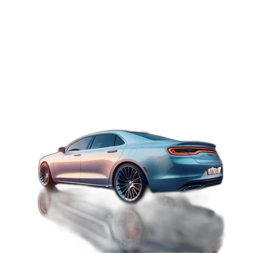 car, 3d render, photorealistic, concept art transparent PNG cut-out