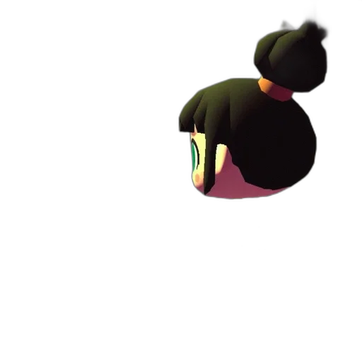 hat, hair, umbrella, staff transparent PNG cut-out