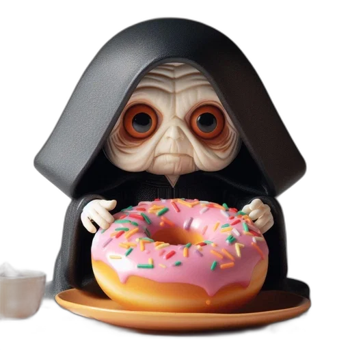 food, 3d render, concept art, emperor transparent PNG cut-out