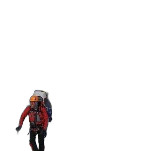 jacket, robot, staff, creature transparent PNG cut-out