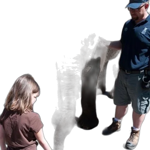shoes, creature, zookeeper, young transparent PNG cut-out