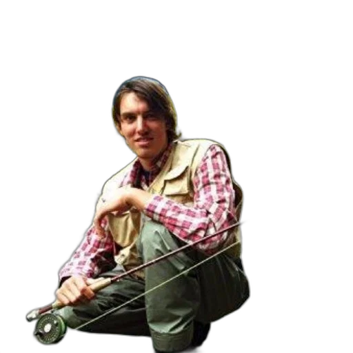 jacket, staff, weapon, animal transparent PNG cut-out