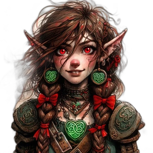 face, staff, jewelry, dragon transparent PNG cut-out
