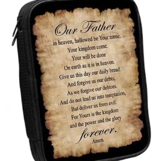 black, bible, cover, features transparent PNG cut-out