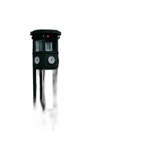 robot, furniture, umbrella, staff transparent PNG cut-out