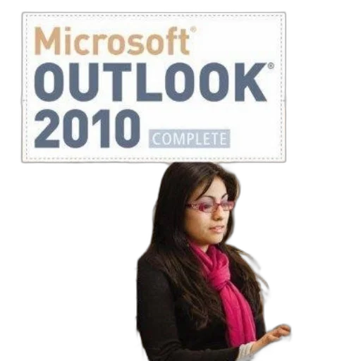 3d render, microsoft, outlook, 2010 transparent PNG cut-out