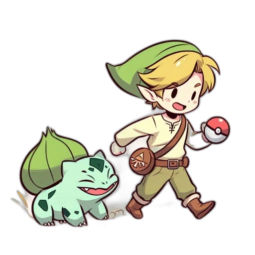 creature, staff, pixel art, watercolor transparent PNG cut-out