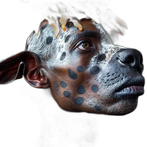 mask, face, animal, creature transparent PNG cut-out