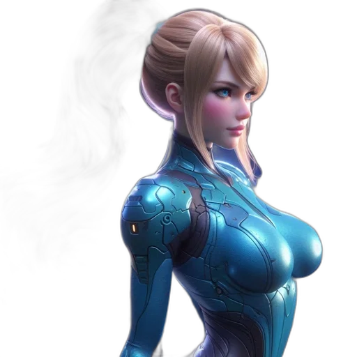 robot, dress, concept art, fantasy art transparent PNG cut-out