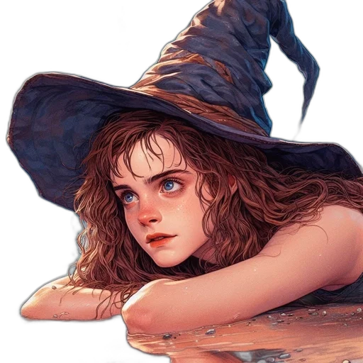 hat, creature, face, dress transparent PNG cut-out