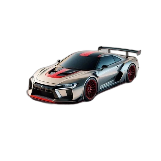 car, weapon, 3d render, concept art transparent PNG cut-out