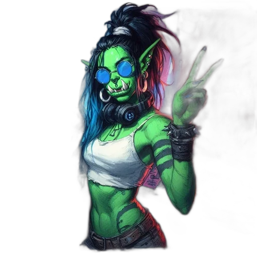 mask, fantasy art, concept art, cyberpunk transparent PNG cut-out