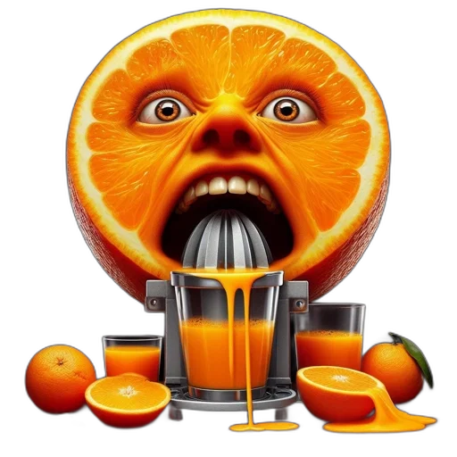 food, mask, face, 3d render transparent PNG cut-out