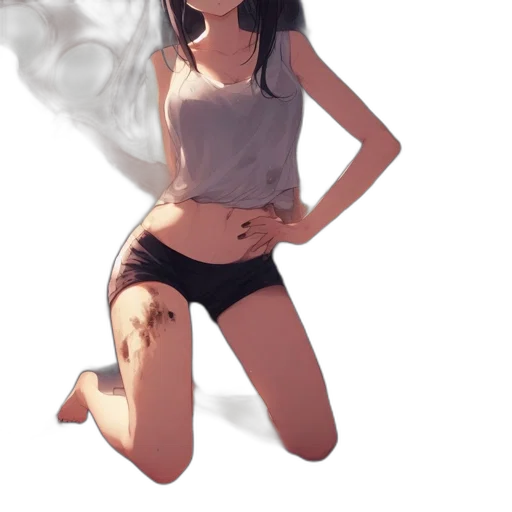 dress, mask, concept art, anime transparent PNG cut-out