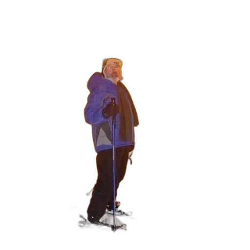 jacket, staff, umbrella, robot transparent PNG cut-out