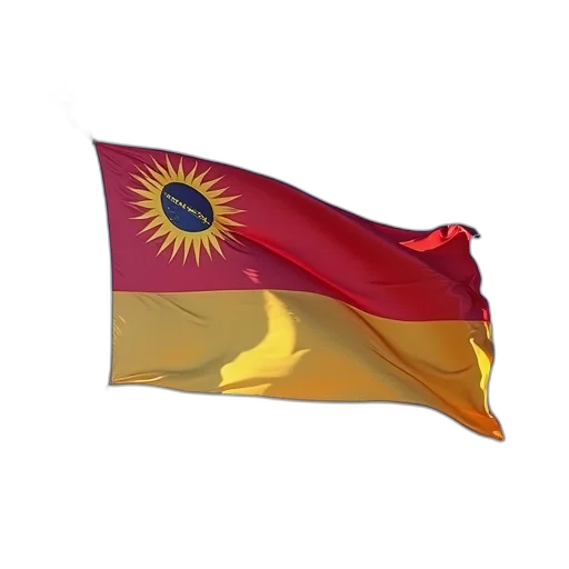 staff, flag, marshall, island transparent PNG cut-out