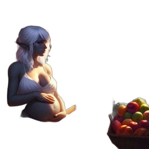 food, concept art, pixel art, fantasy art transparent PNG cut-out