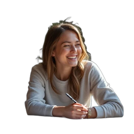 jacket, face, staff, jewelry transparent PNG cut-out