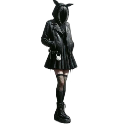 jacket, mask, dress, animal transparent PNG cut-out
